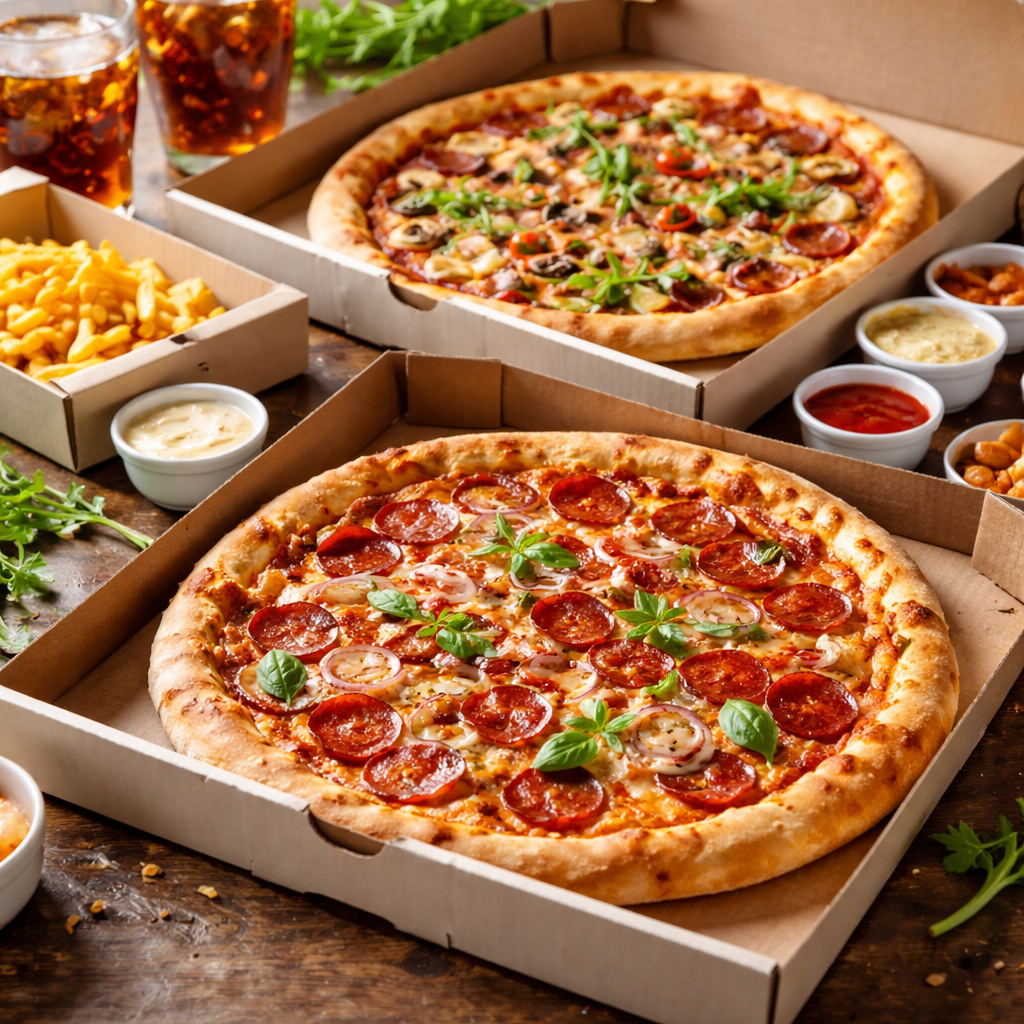 Pizza na dowóz w Olsztynie: jak dobrać zestaw do grupy