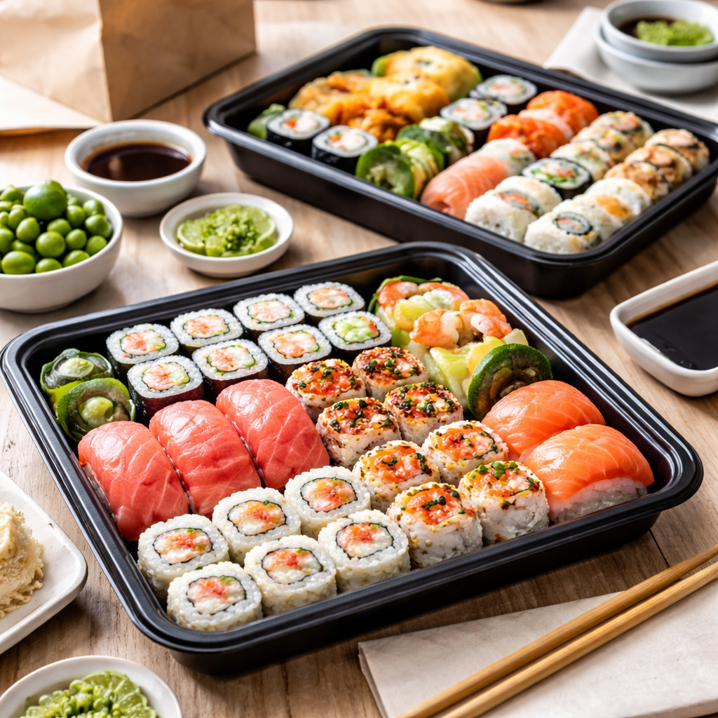 Sushi na dowóz we Włocławku: jak wybrać zestaw bez chaosu